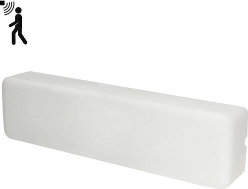 Applique-esterno-sensore-Linea-Light-MYWHITE-B-SENSOR-7810S-17W-LED-IP65-lampada-parete-soffitto-polietilene