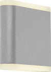 Applique-Esterno-Stratford-Alluminio-Grigio-Policarbonato-Bianco-Led-7,74W-4000K