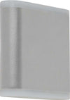 Applique-Esterno-Stratford-Alluminio-Grigio-Policarbonato-Bianco-Led-7,74W-4000K