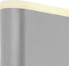 Applique-Esterno-Stratford-Alluminio-Grigio-Policarbonato-Bianco-Led-7,74W-4000K