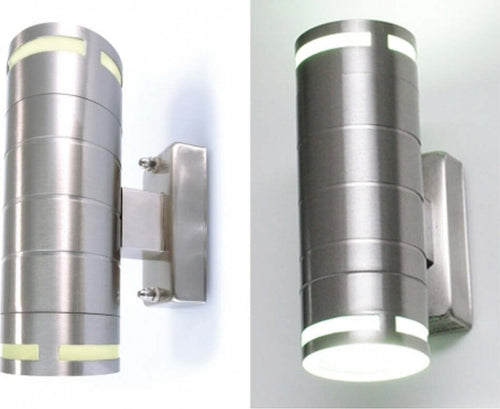 APPLIQUE FARETTO PLAFONIERA DOPPIO FARETTO FASCIO BORDO DW ACCIAIO 160X9.2X6 CM Illuminazione/Illuminazione per esterni/Lampade da parete Trade Shop italia - Napoli, Commerciovirtuoso.it