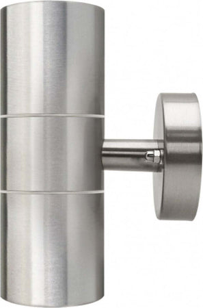 APPLIQUE FARETTO PLAFONIERA DOPPIO FARETTO FASCIO DW ACCIAIO LUCE MURO IP65 Illuminazione/Illuminazione per esterni/Lampade da parete Trade Shop italia - Napoli, Commerciovirtuoso.it