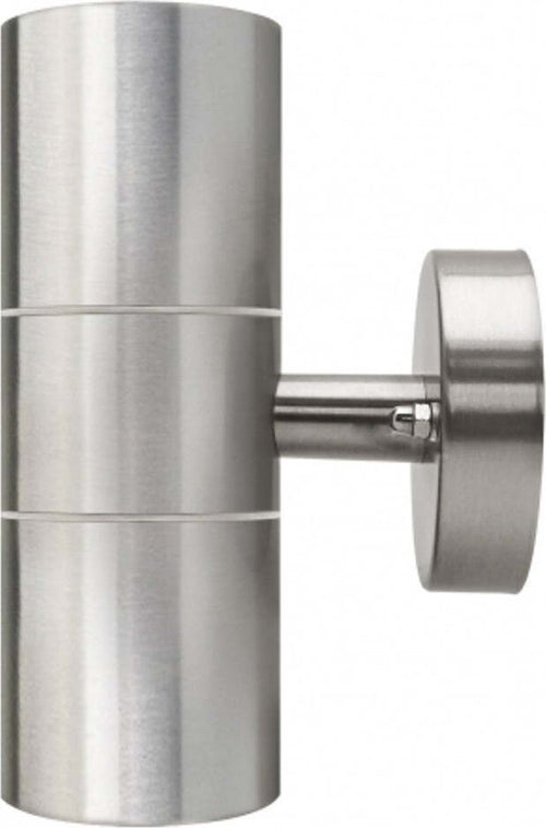 APPLIQUE FARETTO PLAFONIERA DOPPIO FARETTO FASCIO DW ACCIAIO LUCE MURO IP65 Illuminazione/Illuminazione per esterni/Lampade da parete Trade Shop italia - Napoli, Commerciovirtuoso.it