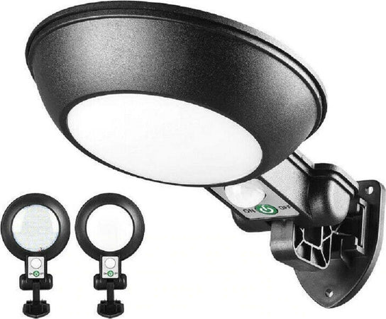 Applique Faro Lampione Pannello Solare Fotovoltaico Sensore Movimento Jx-166 Illuminazione/Illuminazione per esterni/Lampade da parete Trade Shop italia - Napoli, Commerciovirtuoso.it
