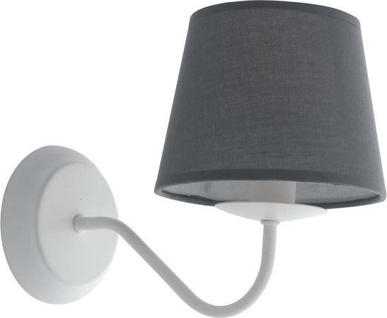 Applique Favola Bianco 1Xe14 28X21Cm Illuminazione/Illuminazione per interni/Illuminazioni per pareti/Applique Led Mall Home - Napoli, Commerciovirtuoso.it