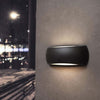 APPLIQUE FUMAGALLI FRANCY NERO OPALE E27 A60 LED 8,5W CCT SET ip66 | 1A1000000AYV1K Illuminazione/Illuminazione per esterni/Lampade da parete Zencoccostore - Formia, Commerciovirtuoso.it