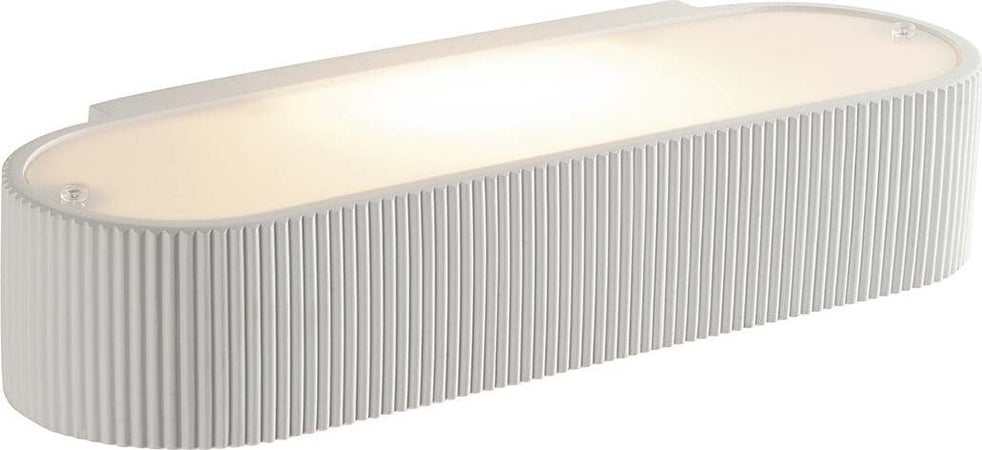 Applique Gatsby Bianco 2Xe14 35X10,5X7Cm Illuminazione/Illuminazione per interni/Illuminazioni per pareti/Applique Led Mall Home - Napoli, Commerciovirtuoso.it