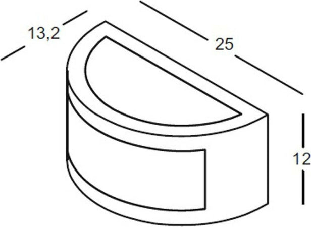 Applique-Gea-Led-GRETA-GES142-LED-lampada-parete-alluminio-ruggine-classica-esterni-IP54-E27