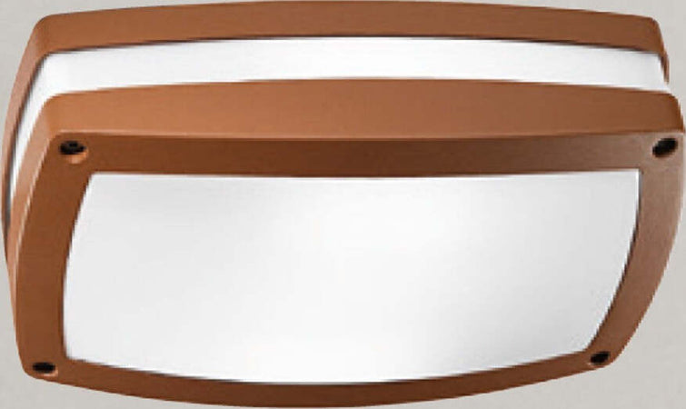 Applique-Gea-Led-URA-Q-GES302-LED-IP54-lampada-soffitto-parete-classica-alluminio-ruggine-rettangolare-E27