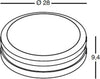 Applique-Gea-Led-URA-R-GES290-E27-LED-IP54-lampada-parete-soffitto-tonda-moderna-esterno