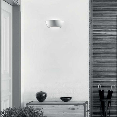 Applique-gesso-9010-Belfiore-DARLA-BIG-8254-41-E27-LED-biemissione-lampada-parete