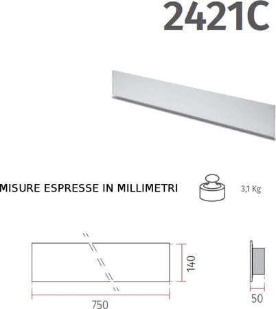 Applique-gesso-9010-ISA-2421C-3045-LED-lampada-parete-moderna