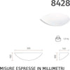 Applique-gesso-Belfiore-9010-ARIEL-XL-8428.41-E27-LED-lampada-parete-classica-moderna