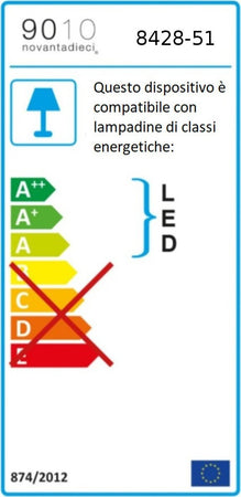 Applique-gesso-Belfiore-9010-ARIEL-XL-8428.51-R7s-LED-lampada-parete