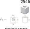 Applique-gesso-Belfiore-9010-ECNO-BIG-2546.35-GU10-LED-lampada-parete