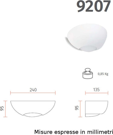 Applique-gesso-Belfiore-9010-FILLA-9207.41-E27-LED-lampada-parete-biemissione-classica-moderna