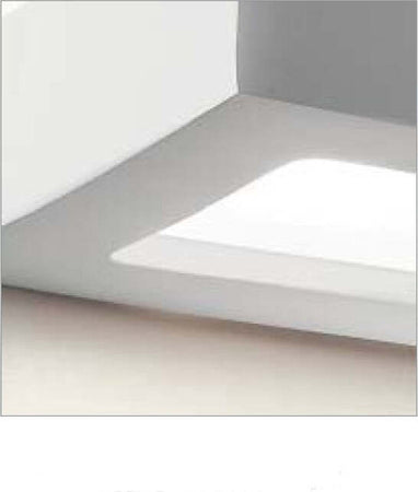 Applique-gesso-Belfiore-9010-GARLA-8284.52-G9-LED-lampada-parete