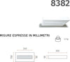 Applique-gesso-Belfiore-9010-GARLA-S-8382.3071-lampada-parete-moderna