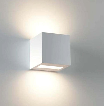 Applique-gesso-Belfiore-9010-KUBO-2336B-LED-lampada-parete-moderna