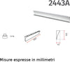 Applique-gesso-Belfiore-9010-VELA-2443A-+-021.793-STRIP-LED-IP20-lampada-parete
