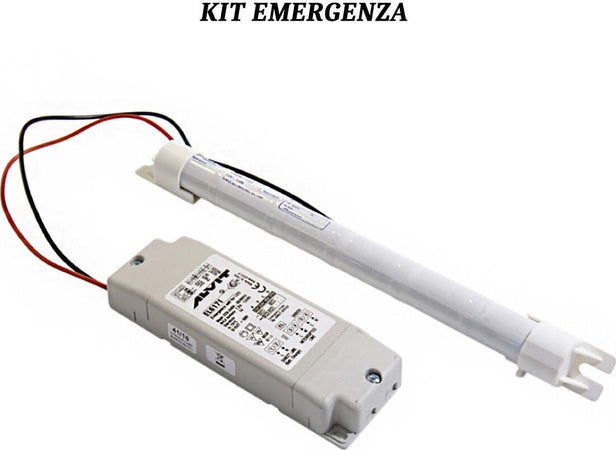 Applique-gesso-kit-emergenza-Belfiore-9010-BAIZE-BIG-2422B.3045-LED-lampada-parete