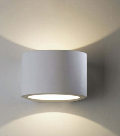 Applique-gesso-PAN-International-ELI-PAR10325-LED-lampada-parete-biemissione