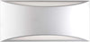 Applique-gesso-PAN-International-IDRA-PAR10328-LED-lampada-parete-biemissione