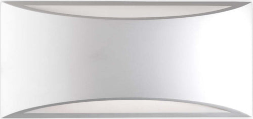 Applique-gesso-PAN-International-IDRA-PAR10328-LED-lampada-parete-biemissione