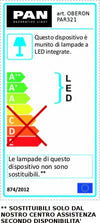 Applique-gesso-PAN-International-OBERON-PAR321-LED-lampada-parete-moderna
