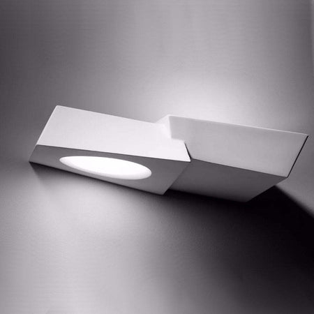 Applique-gesso-Sforzin-illuminazione-ANCHISE-T375-GX53-LED-moderno-biemissione-lampada-parete