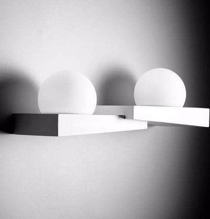 Applique-gesso-Sforzin-illuminazione-CICLADI-T386-GX53-LED-moderno-lampada-parete