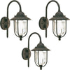 Applique Grande Modello Porto Pezzi 3 Color Ruggine  cm 51 Illuminazione/Illuminazione per esterni/Lampade da parete Ogomondo - Martina Franca, Commerciovirtuoso.it