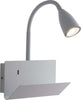 Applique Gulp Bianco Usb 1Xgu10 23X49X27Cm Illuminazione/Illuminazione per interni/Illuminazioni per pareti/Applique Led Mall Home - Napoli, Commerciovirtuoso.it
