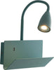 Applique Gulp Verde Usb 1Xgu10 23X49X27Cm Illuminazione/Illuminazione per interni/Illuminazioni per pareti/Applique Led Mall Home - Napoli, Commerciovirtuoso.it