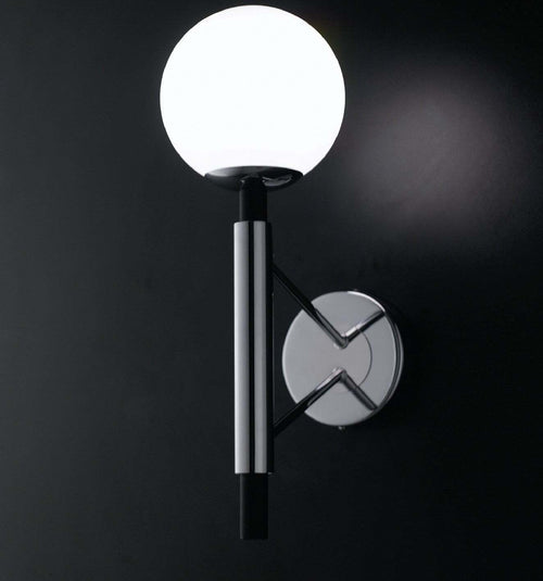 Applique Hammond Cromo 1Xe14 15X43X26Cm Illuminazione/Illuminazione per interni/Illuminazioni per pareti/Applique Led Mall Home - Napoli, Commerciovirtuoso.it