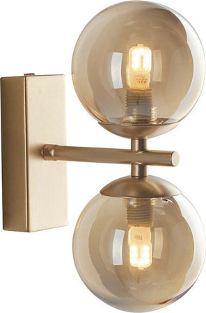 Applique Honey Ottone 2Xg9 23,3X16,5X10Cm Illuminazione/Illuminazione per interni/Illuminazioni per pareti/Applique Led Mall Home - Napoli, Commerciovirtuoso.it