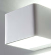 Applique-Illuminando-COMPACT-6W-LED-552LM-3000°K-lampada-parete-cubo-biemissione-metallo-bianco-interno