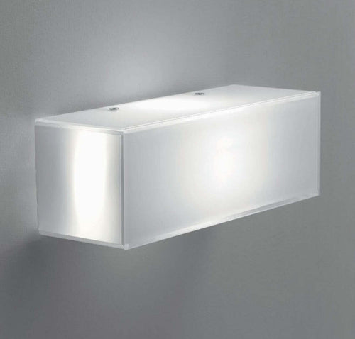 Applique-Illuminando-CUBIC-1-E27-23CM-LED-lampada-parete-soffitto-moderna-vetro-bianco-interno