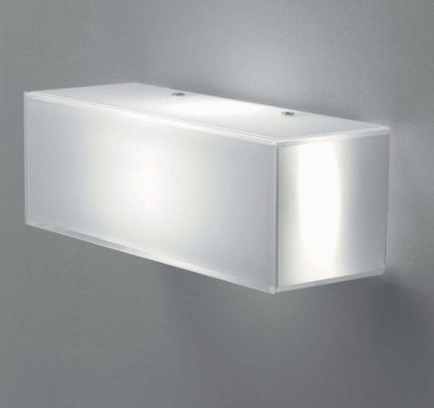 Applique-Illuminando-CUBIC-1-E27-23CM-LED-lampada-parete-soffitto-moderna-vetro-bianco-interno