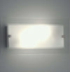 Applique-Illuminando-FLAT-AP-G-40x20-E27-LED-lampada-parete-vetro-satinato-trasparente-rettangolare-moderna-interno