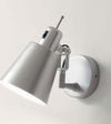 Applique-Illuminando-LOLA-AP-E27-LED-lampada-parete-moderna-orientabile-metallo-bianco-arancione-alluminio
