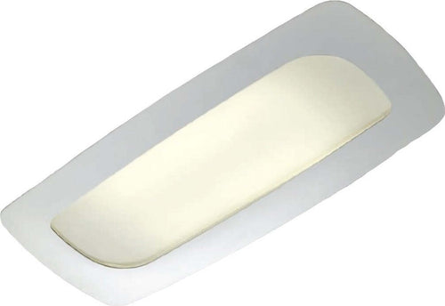 Applique-Illuminando-STONE-AP-G-30W-LED-3000LM-3000°K-lampada-parete-soffitto-metallo-acrilico-bianco-moderno-rettangolare