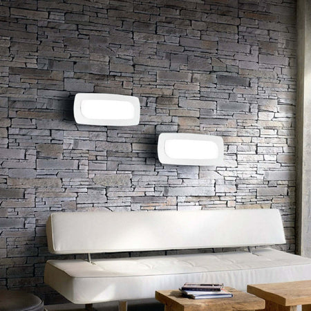 Applique-Illuminando-STONE-AP-G-30W-LED-3000LM-3000°K-lampada-parete-soffitto-metallo-acrilico-bianco-moderno-rettangolare