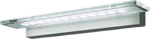 Applique-Illuminando-TECLA-12W-LED-1104LM-3000°K-vetro-lampada-parete-moderna-modulo-led-interno