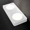 Applique-Illuminando-TOBIA-2-LED-24W-2212LM-3000°K-lampada-parete-mensola-moderna-bianco-gold-tortora-monoemissione-rettangolare
