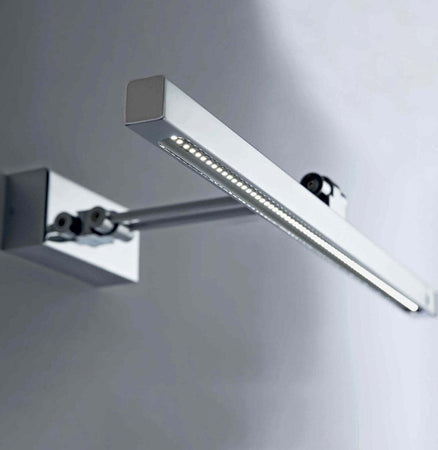 Applique-Illuminando-VEGA-P-LED-5W-357LM-3000°K-lampada-parete-metallo-cromo-specchio-quadro-moderno-interno