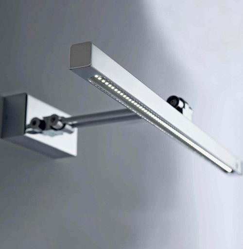 Applique-Illuminando-VEGA-P-LED-5W-357LM-3000°K-lampada-parete-metallo-cromo-specchio-quadro-moderno-interno