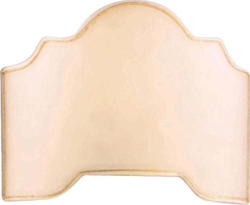 Applique-Illuminando-VN-SAGOMATE-30CM-E27-LED-ventola-classica-pergamena-sagomata-lampada-parete-interno