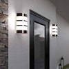 Applique In Acciaio Lampada Da Parete Muro Interno Esterno Portalampada E27 Ip44