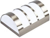 Applique In Acciaio Lampada Da Parete Muro Interno Esterno Portalampada E27 Ip44
